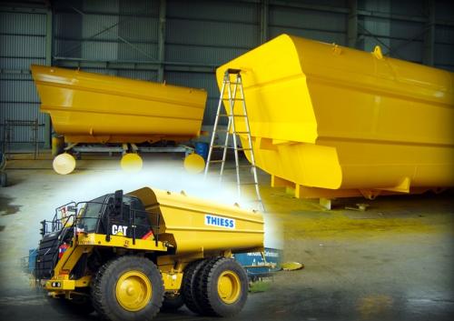 Mining Truck Water Tanks
